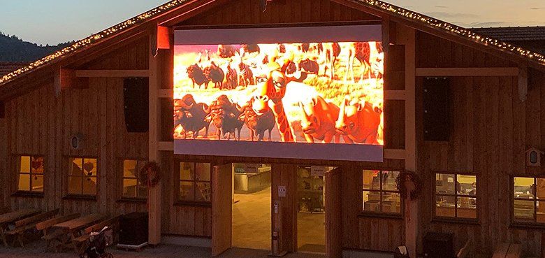 Freizeitpark Edelwies Open-Air-Kino.. Freizeitpark Edelwies Open-Air-Kino.