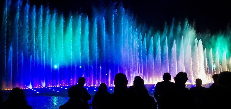 Freizeitpark Efteling Fontänenspektakel Aquanura im Freizeitpark Efteling