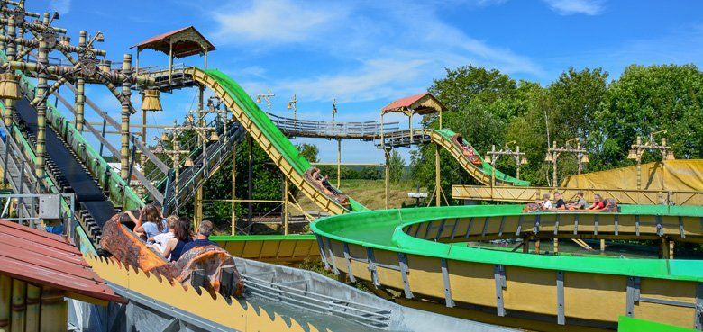 Wildwasserbahn Pirateninsel im Eifelpark Gondorf Wildwasserbahn Pirateninsel im Eifelpark Gondorf