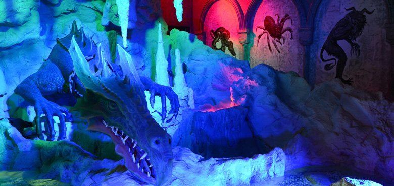 Knight Ride Tower Im Knight Ride Tower wird eine Sage erzählt.