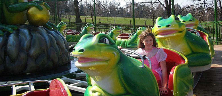Erlebnispark Steinau Froschkönig Froschkönig Berg- und Talbahn Erlebnispark Steinau
