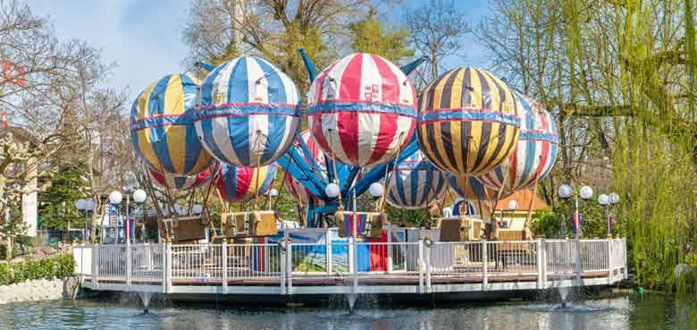 Lichtensteiner Ballonfahrt im Europa-Park. Europa-Park eröffnet neuen Themenbereich Liechtenstein mit Lichtensteiner Ballonfahrt