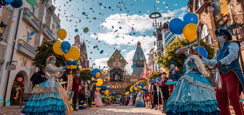 Europa-Park öffnet 2024 vor dem offiziellen Saisonstart. Europa-Park Saisonstart 2024