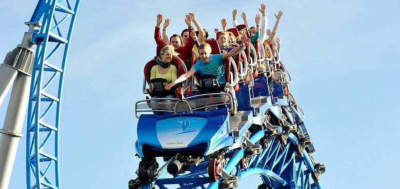 Blue Fire Megacoaster Europa-Park Megacoaster Blue Fire ein einzigartiges Abenteuer.