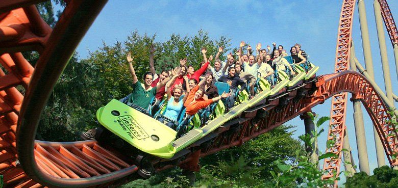 Holiday Park Coaster Expedition GeForce  wurde schon mehrmals als beste Achterbahn Welt ausgezeichnet