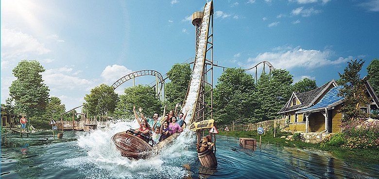 Familypark Wildwasserbahn „Biberburg“ geöffnet. Die größte Wildwasserbahn in Österreich ist geöffnet.