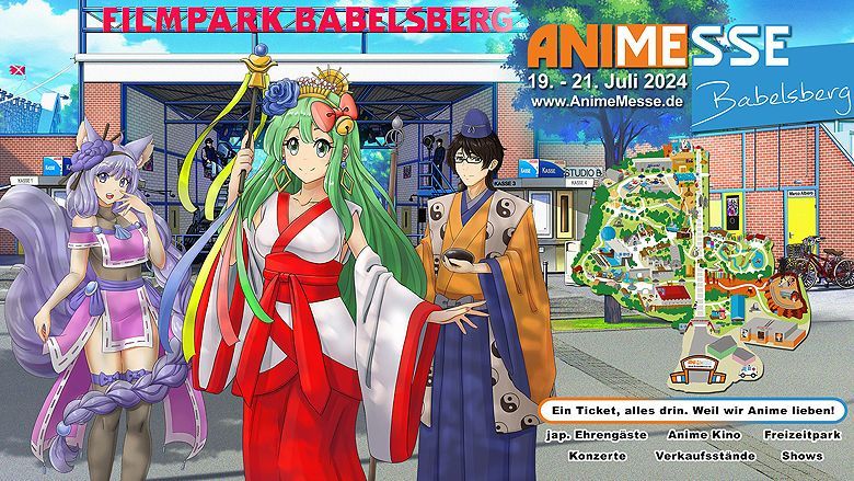 Anime Filmpark Babelsberg findet wieder die Anime Messe statt