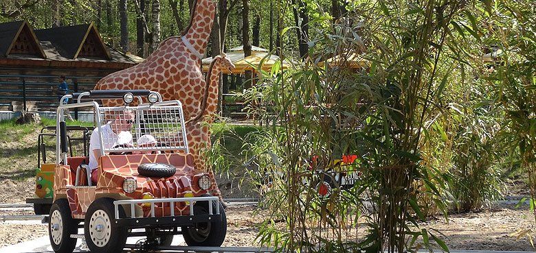Hehnahutschn im Bayern-Park Hehnahutschn im Bayern-Park