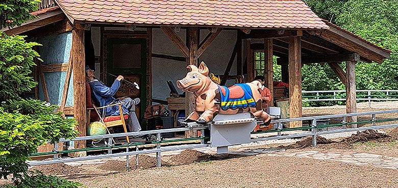 Neue Attraktion 2023 im Freizeitpark Plohn Max und Moritz. Neue Attraktion 2023 im Freizeitpark Plohn Max und Moritz.