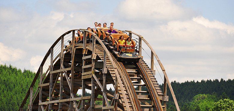 Freizeitpark Plohn El Toro Freizeitpark Plohn Holzachterbahn El Toro