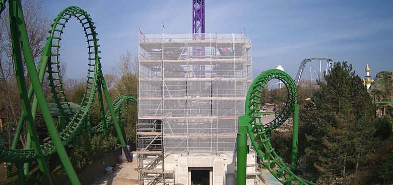 Neue Gardaland Attraktion 2024 - Free Fall Tower