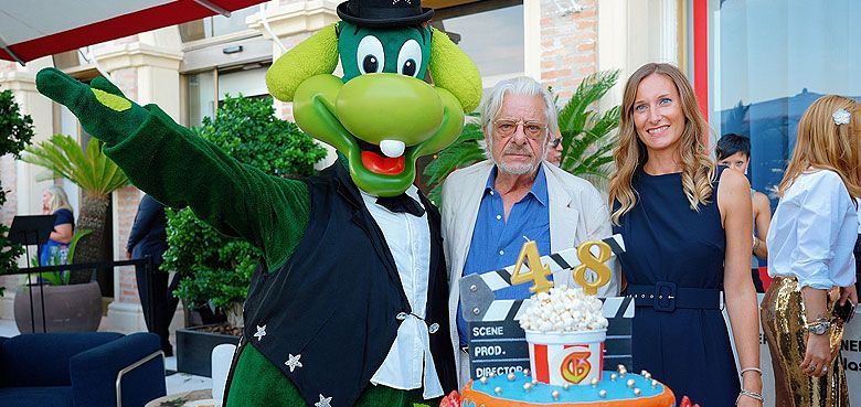 Gardaland zu Gasts bei den Filmfestspielen in Venedig. Gardaland bei den Filmfestspielen in Venedig.