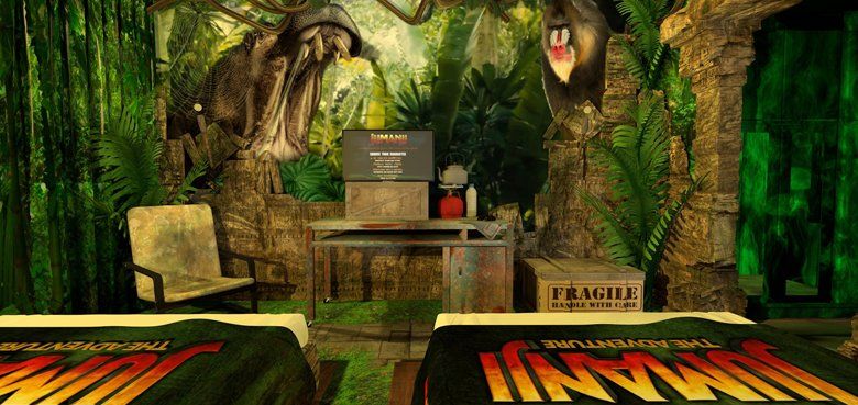 Gardaland Hotel - Jumanji-Zimmer Gardaland Hotel öffnet vier thematisierte Jumanji-Zimmer.