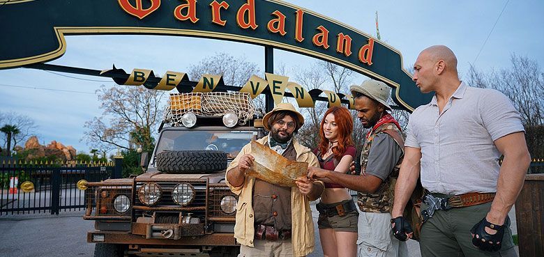 Gardaland Vorbereitungen für Jumanji® - The Labyrint Gardaland Vorbereitungen für Jumanji® - The Labyrint