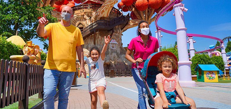 Gardaland wieder geöffnet. Das Gardaland hat mit strengen Sicherheitsauflagen wieder geöffnet