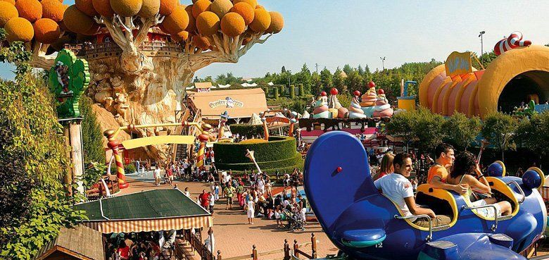 Gardaland Resort Gardaland Fantasy Kingdom - eine Kindererlebniswelt für die kleinen Parkbesucher.