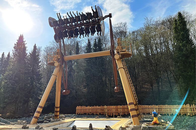 Großer Adlers freier Flug FORT FUN - die neue Attraktion 2025 „Großer Adlers freier Flug”