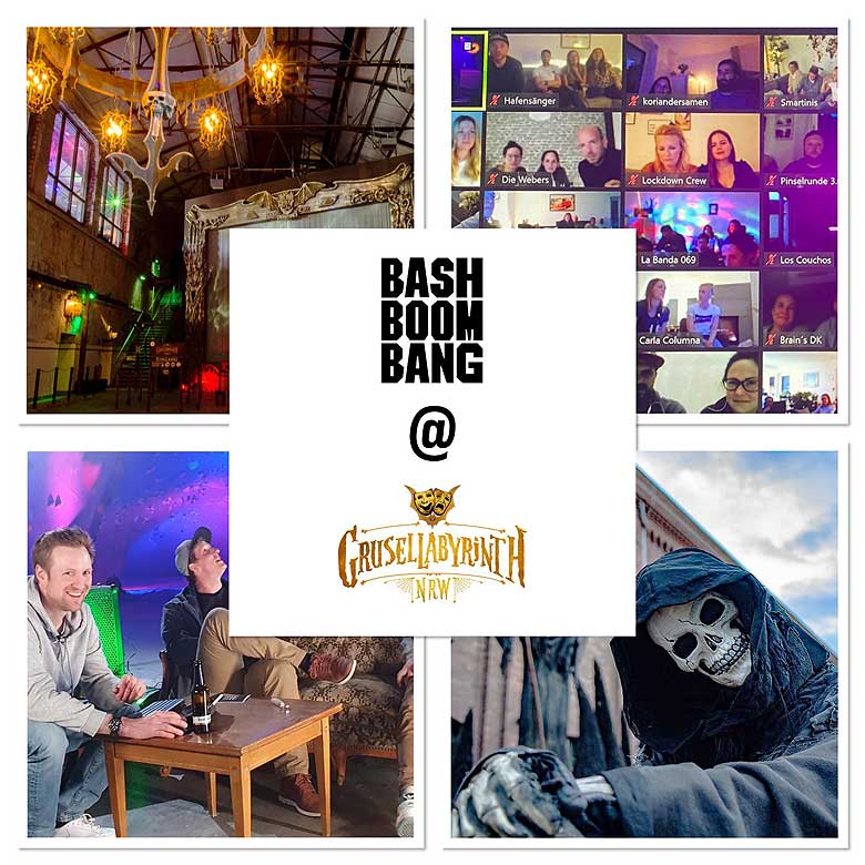 Online-Gameshow im Grusellabyrinth NRW Online-Gameshow im Grusellabyrinth NRW