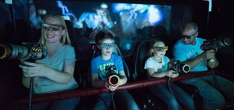Ghostbusters 5D im Heide Park Ghostbusters 5D – die ultimative Geisterjagd im Heide Park