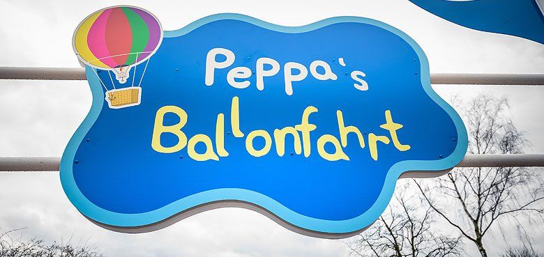 Heide Park Resort Peppa`s Ballonfahrt Neu ab 2020. Heide Park Resort Peppa`s Ballonfahrt Neu ab 2020.
