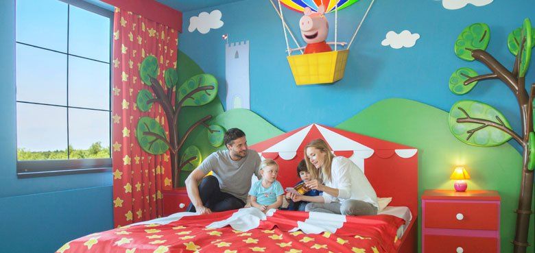 Heide Park - Peppa Pig Zimmer. Heide Park - Peppa Pig Zimmer im Abenteuerhotel.