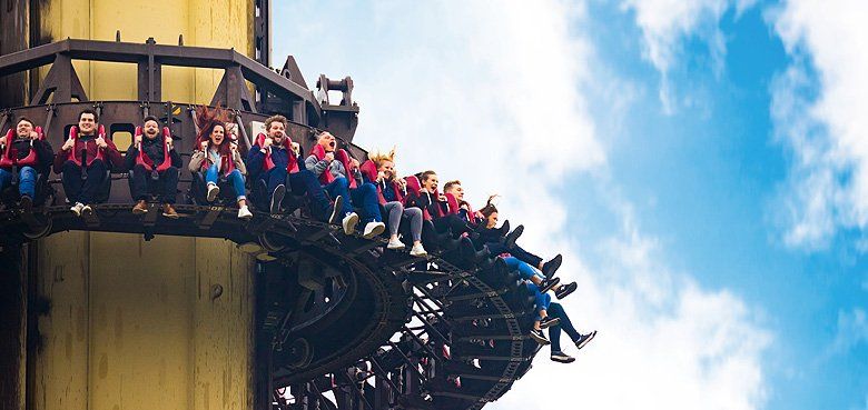 GYRO-DROP TOWER SCREAM Heide Park Resort - GYRO-DROP TOWER SCREAM