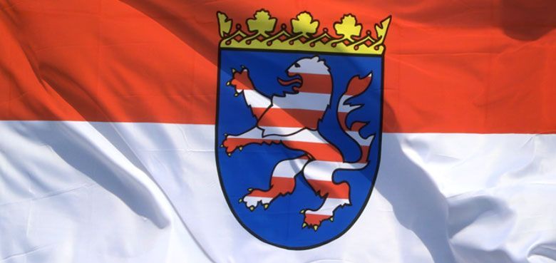 Flagge Hesen Hessen Flagge