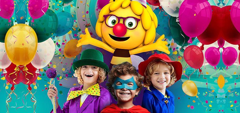 Holiday Park Indoor feiert Fasching für die Kids. Holiday Park Indoor feiert Fasching für die Kleinen.