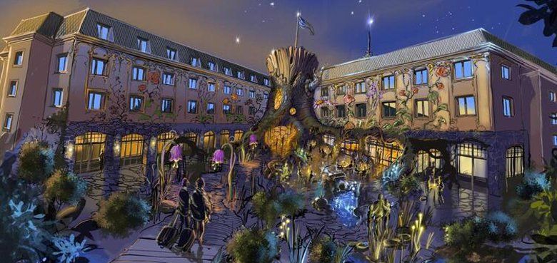 Das Holiday Park Hotel mit 350 Betten. Holiday Park investiert 20 Mio. Euro für Hotel mit 350 Betten.