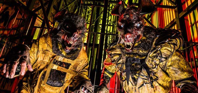 NEU 2024 MAD RAT Holiday Park Halloween mit Mad Rat Attraktion.