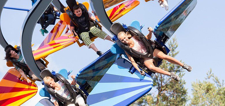Holiday Park - Sky Fly Holiday Park - Wer macht beim SKY FLY die meisten Überschläge