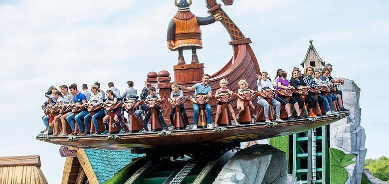 Holiday Park neue Attraktion 2021 Disco Coaster von der Firma Zamperla im Hoiday Park
