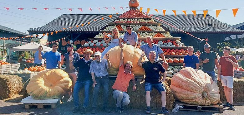 Manege frei für den Kürbis-Zirkus. Manege frei für den Kürbis-Zirkus.