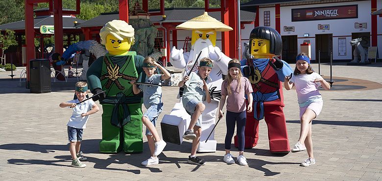 Im LEGOLAND Deutschland die Ninja-Künste trainieren. Bis zum 2. Juni können NINJAGO Fans im LEGOLAND Deutschland ihre Ninja-Künste trainieren.