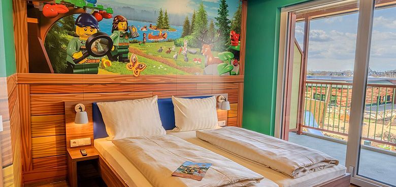 Neue Hotel im LEGOLAND Deutschland LEGOLAND Deutschland erweitert sein Übernachtungs-Angebot 2024.