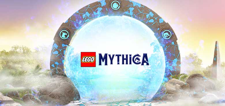 Das magische Portal für das neue Themenland MYTHICA Durch das magische Portal gelangen die Besucher im LEGOLAND® Deutschland ab der Saison 2023 in den neuen Themenbereich LEGO® MYTHICA.