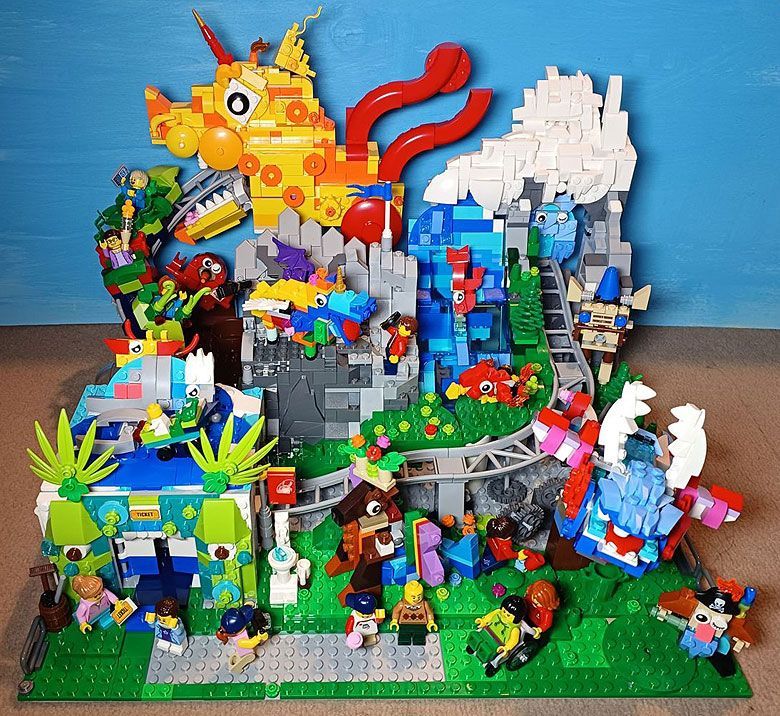 LEGOLAND® Familien-Challenge kreierten großartige Welten. LEGOLAND® Familien-Challenge kreierten großartige Welten.