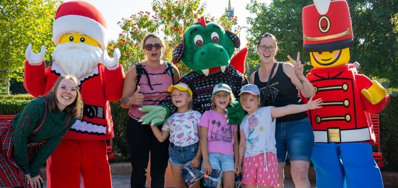 Weihnachten im August im LEGOLAND Deutschland. 