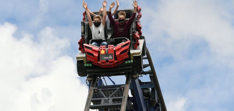 Das LEGOLAND Deutschland Resort - Achterbahn Lockerungen im LEGOLAND Deutschland Resort