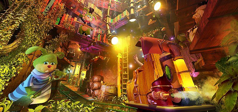 Liseberg Dark Ride Wonderland Wonderland in Freizeitpark Liseberg