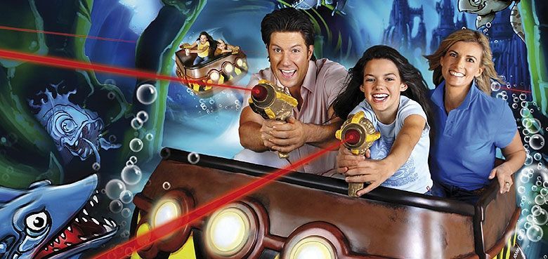 Fahrsystem und die Fahrsteuerung von Mack Rides. Fahrsystem und die Fahrsteuerung von Mack Rides.