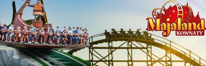 Majaland Kownaty in Polen Das Majaland Kownaty der Freizeitpark in Polen mit der Achterbahn Werwolf und vielen weiteren Attraktiionen.