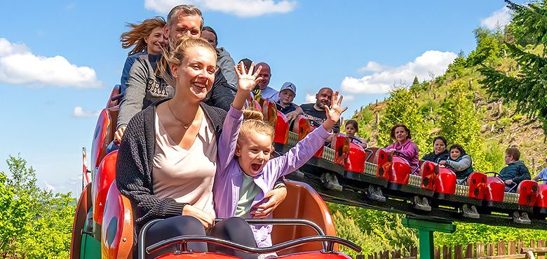 Erlebnispark Tripsdrill im Sommer Erlebnispark Tripsdrill