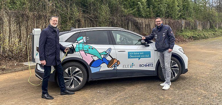 Mit ELE 12 neue Elektro-Ladepunkte. Movie Park Germany errichtet mit ELE 12 neue Elektro-Ladepunkte.