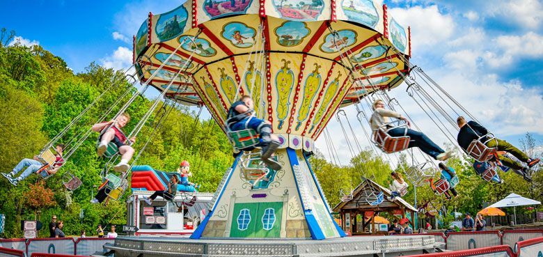 Das Kettenkarussell in Erlebniswelt Oskarshausen Erlebniswelt Oskarshausen Kettenkarussell
