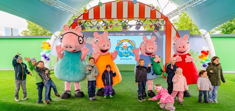 Peppa Pig-Themenpark Deutschland Peppa Pig-Themenpark neben dem LEOGLAND Deutschland ab 2024