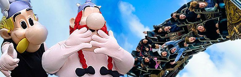 Parc Asterix Willkommen  im Parc Asterix in der Nähe von Paris