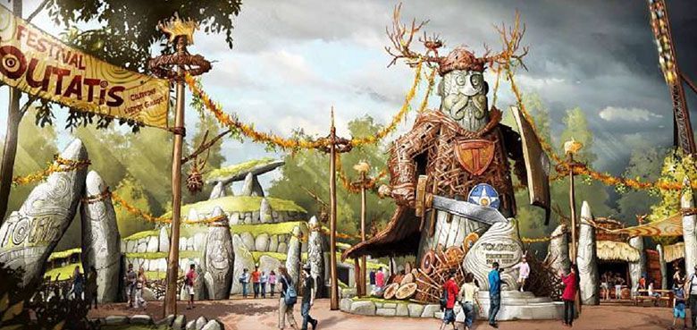 Parc Asterix die Geisterbahn Transdemonium
