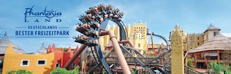 Phantasialand Banner Phantasialand Brühl Deutschlands bester Freizeitpark Banner