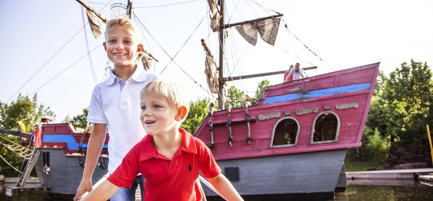 PLAYMOBIL FunPark Zirndorf Playmobil-FunPark Das Piratenschiff ist bereit zum entern.